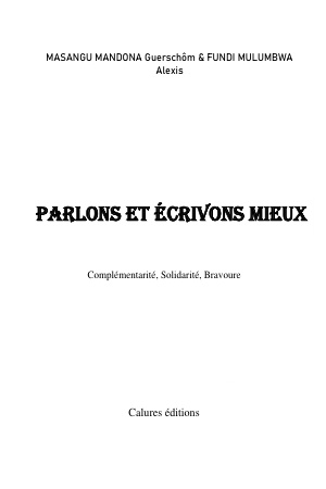 Parlons et écrivons mieux