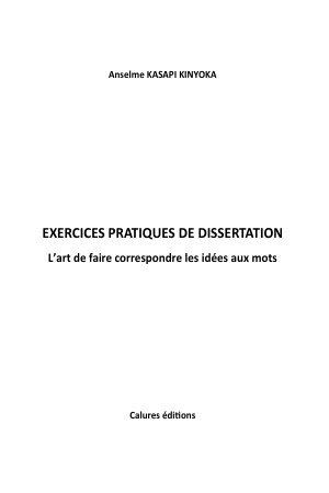 Exercices pratiques de dissertation